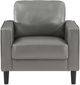 Coaster® Ruth Gray Upholstered Track Arm Accent Chair-1