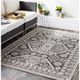 Surya Eagean Charcoal/Off-White 5'x8' Area Rug-5