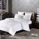 Olliix by INK+IVY 3 Piece White Full/Queen Masie Elastic Embroidered Cotton Duvet Cover Set-4