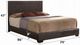 ACME Furniture Ireland III Brown Eastern King Upholstered Panel Bed-3