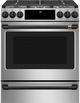 Café™ Flat Black Front Control Gas Knobs and Handle Kit-2