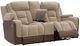 Signature Design by Ashley® Mixed Motion Brownstone Power Reclining Loveseat-4