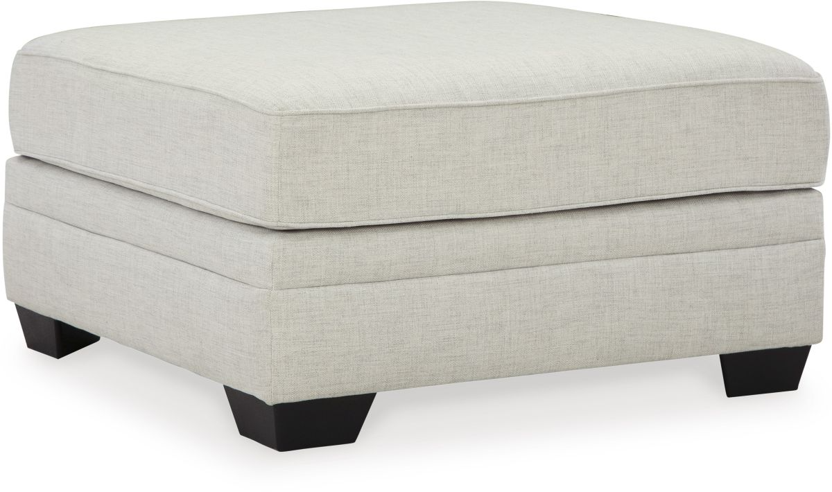 Huntsworth Oversized Accent Ottoman - Dove Gray