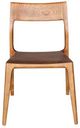 LH Home Java Catania Warm Brown Dining Side Chair-3