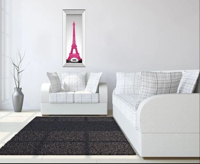 Classy Art Pretty in Paris by Emily Navas Mirror Framed Wall Art-2