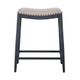 Liberty Furniture Vintage Series Navy Backless Upholstered Counter Chair-1