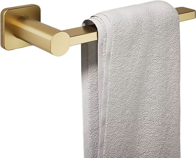 KOHLER® Parallel® Vibrant Brushed Moderne Brass Towel Arm-1