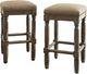 Olliix by Madison Park Sand Cirque Counter Stool Set of 2-0