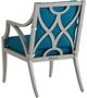 Tommy Bahama® Outdoor Silver Sands Oyster Shell Dining Arm Chair-1