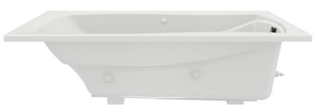 KOHLER® Mariposa® White 66" x 35-7/8" Drop-In Whirlpool Bath-2