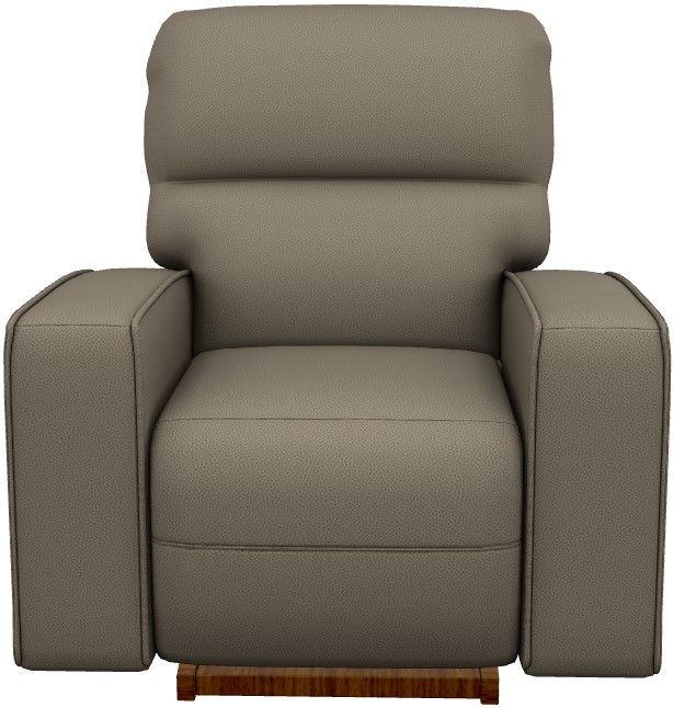 La-Z-Boy® Maddox Fossil Power Rocking Recliner with Headrest and Lumbar-1