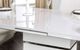 Furniture of America® Midvale White Dining Table with Chrome Base -3