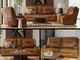 Titanic Leather Power Sofa and Loveseat Set-0