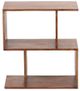 Porter International Designs Portola Walnut 2-Cube Bookcase-1