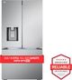 LG 36 in. 25.5 Cu. Ft. PrintProof™ Stainless Steel Counter Depth French Door Refrigerator-1