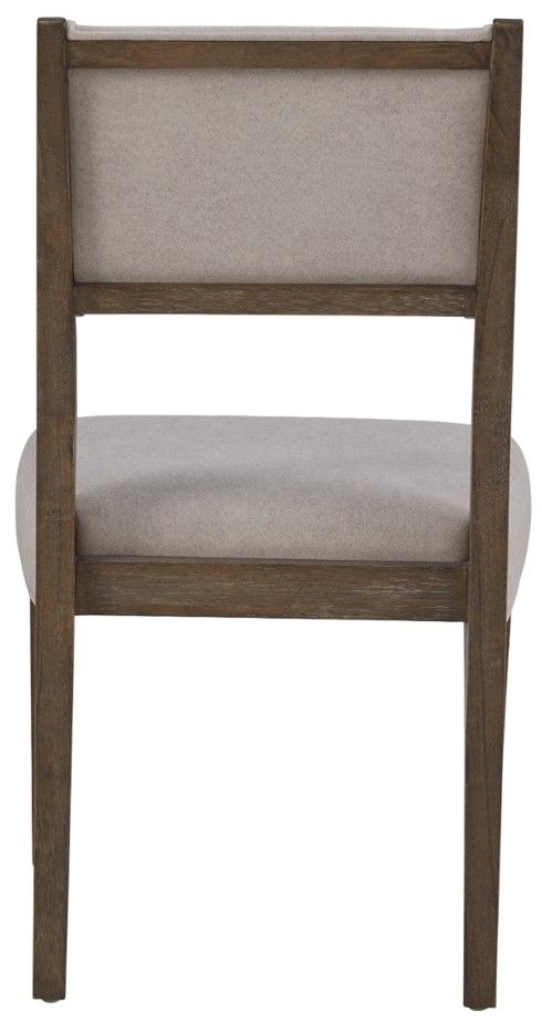 Magnussen Home® Bay Creek Baja Fog/Toasted Nutmeg Dining Side Chair-4