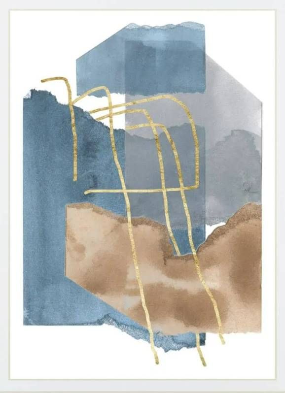 Classy Art Matter Dissolving III by Melissa Wang Wall Art-1