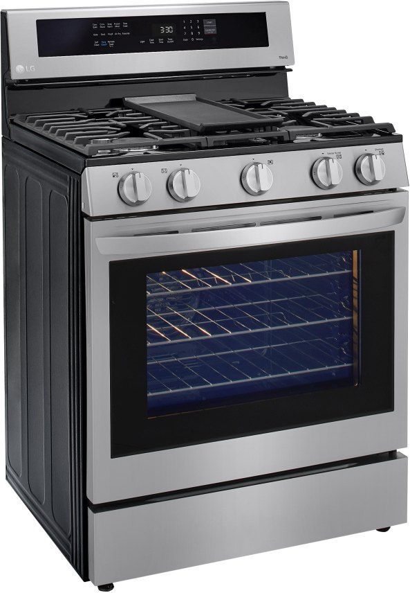LG 30" PrintProof™ Stainless Steel Freestanding Gas Range-4