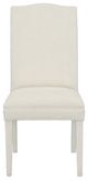 Fairfield® Customizable Entree Dining Camel Tall Back Side Chair with Linen Legs-1