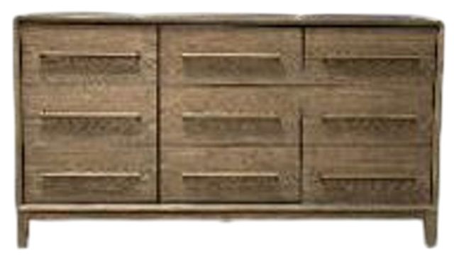 Bernards Elure Latte 9-Drawer Dresser-0