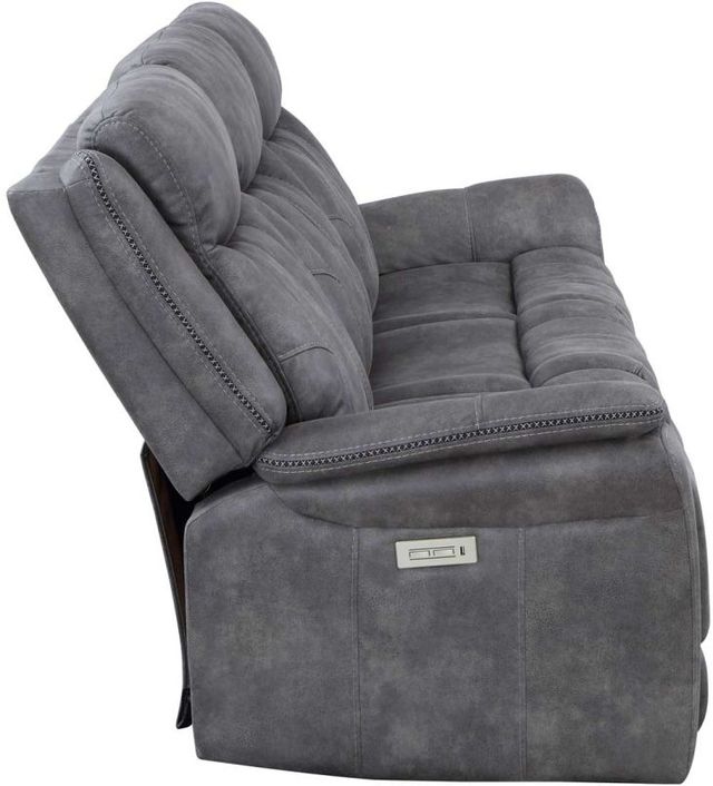 Steve Silver Co. Morrison Stone Dual Power Reclining Sofa-2