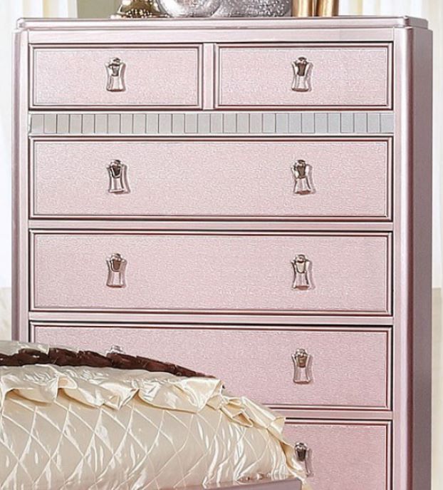Furniture of America® Avior Rose Gold Chest-3