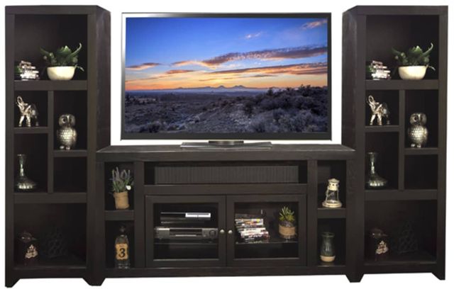 Legends Home Skyline Mocha Entertainment Wall-0