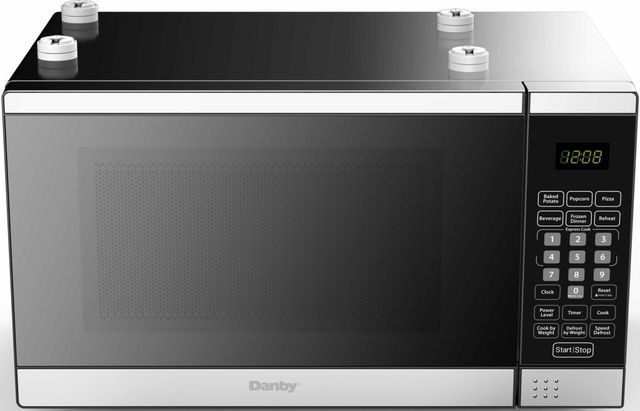 Danby® 0.7 Cu. Ft. Stainless Steel Countertop Microwave-3
