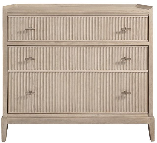 Riverside Furniture Carmella Pebble Oak Bachelors Chest-2