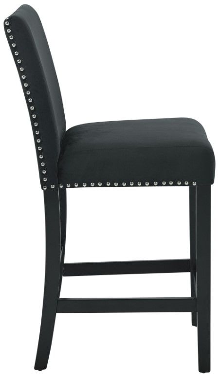New Classic® Home Furnishings Celeste Black/Espresso Counter Chair-3