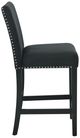New Classic® Home Furnishings Celeste Black/Espresso Counter Chair-3