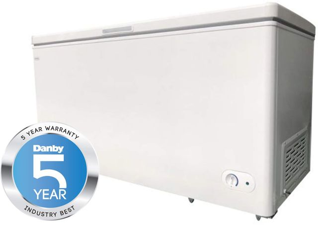 Danby® Designer 60" 14.5 Cu. Ft. White Chest Freezer-3