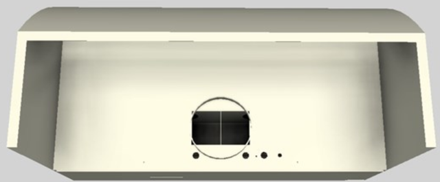Vent-A-Hood® 42" Biscuit Wall Mounted Range Hood-2