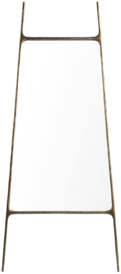 Classic Home Cove Molten Brass Mirror-2