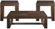 Elements International Hardy 3-Piece Cherry Occasional Table Set-0