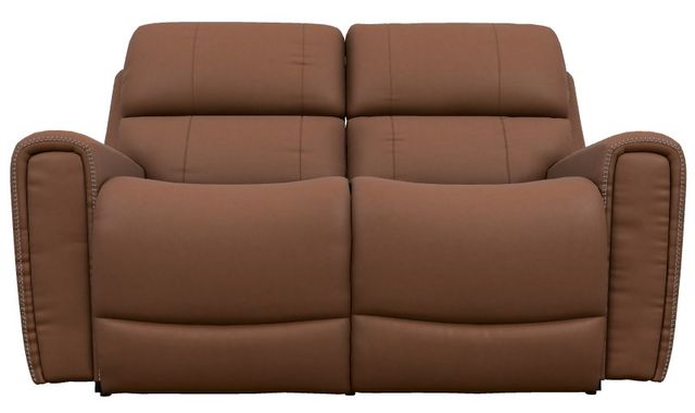 La-Z-Boy® Apollo Caramel Leather Power Reclining Loveseat with Headrest and Lumbar-1