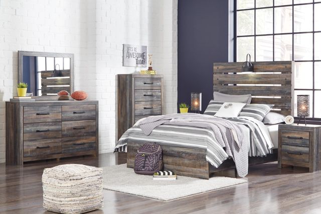Signature Design by Ashley® Drystan 2-Piece Multi Full Panel Bed Set-3