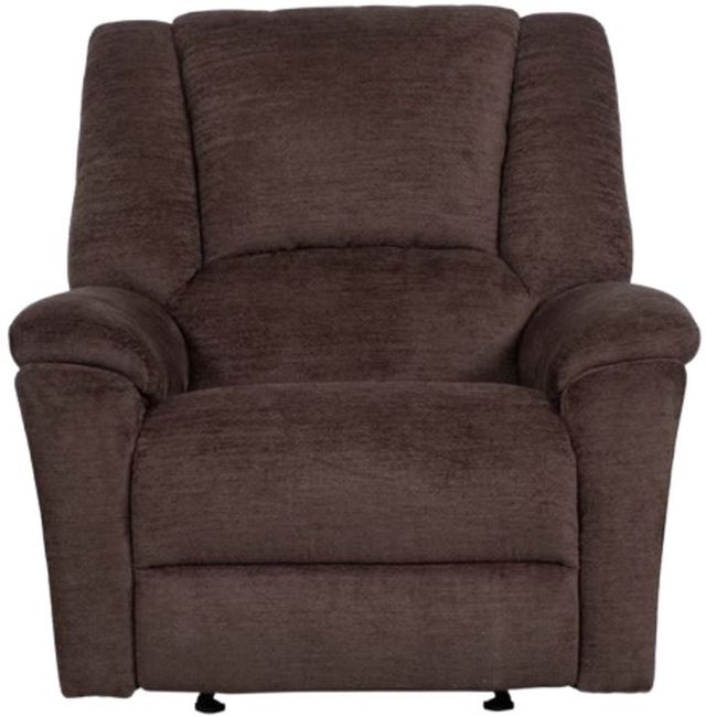 Flexsteel® Meet Your Perfect Match Plush Buffalo Manual Gliding Recliner-1