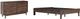 Signature Design by Ashley® Calverson 2-Piece Mocha Full Platform Bed Set-0
