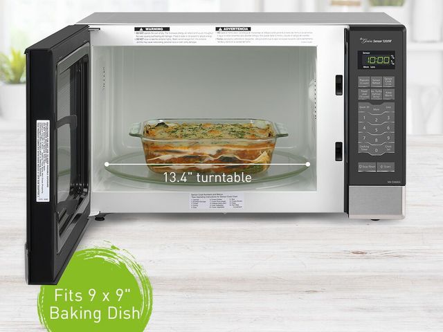 Panasonic® 1.2 Cu. Ft. Stainless Steel Built In/Countertop Microwave-1