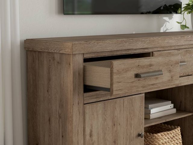 Signature Design by Ashley® Garistyn Brown XL TV Stand-2