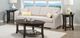 Handstone Customizable Verona Maple Oval End Table with Shelf-1