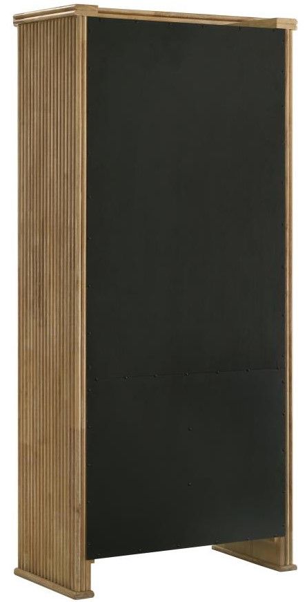 Coaster® Adina Distressed Light Brown Display Cabinet-5