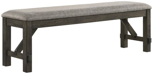 New Classic® Home Furnishings Gulliver Gray/Rustic Brown Bench-0