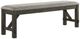 New Classic® Home Furnishings Gulliver Gray/Rustic Brown Bench-0