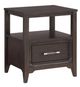 Winners Only® Westfield Expresso 1-Drawer Nightstand-0