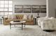 Bernhardt Candace Brown Leather Sofa-1