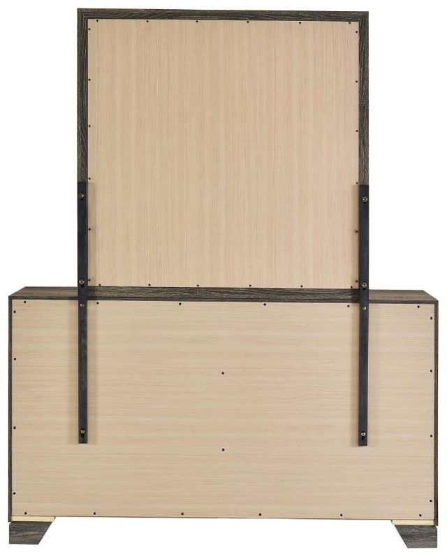 Coaster® Wright Brown Oak Dresser and Mirror-2