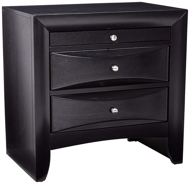Coaster® Briana 4 Piece Black King Storage Bedroom Set-2
