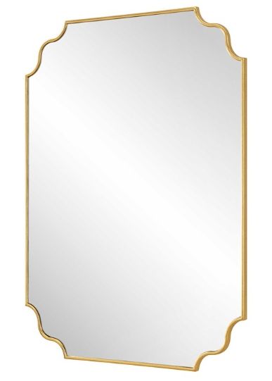 Uttermost® Lennyn Antique Gold Mirror-3